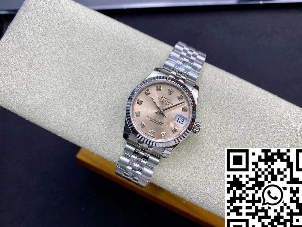 EW Diamond-set Rolex 31MM Datejust Dial Factory 0102